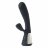 Чёрный интерактивный вибратор Kiiroo Ohmibod Fuse - 18 см. 