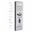 Чёрный интерактивный вибратор Kiiroo Ohmibod Fuse - 18 см. 