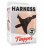 Чёрные трусики с плугом HARNESS Trapper - размер M-XL 