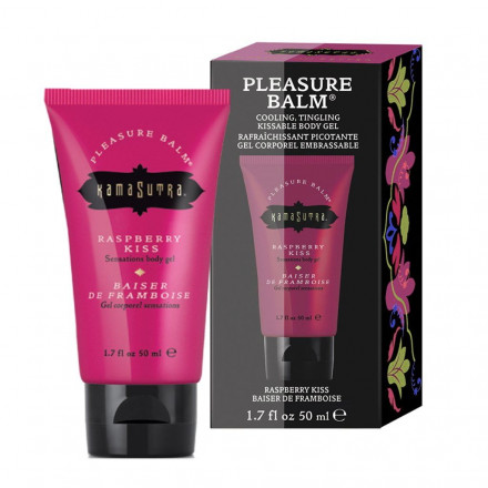 Возбуждающий бальзам для тела Pleasure Balm Raspberry Kiss - 50 мл. 