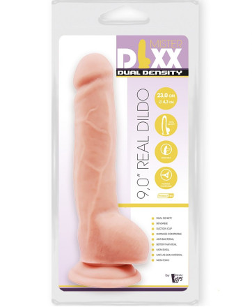 Телесный фаллоимитатор-реалистик Dual Density Dildo - 23 см. 