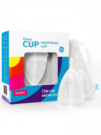 Набор из 2 менструальных чаш OneCUP Sport 