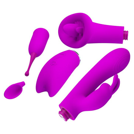 Лиловый вибронабор Thrill Kit 