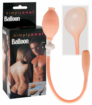 Анальный массажер с функцией расширения Simply Anal Balloon 