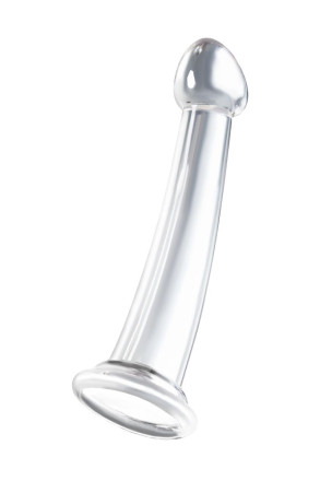 Прозрачный фаллоимитатор Jelly Dildo S - 15,5 см. 