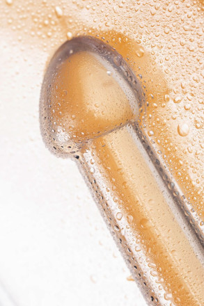 Прозрачный фаллоимитатор Jelly Dildo S - 15,5 см. 