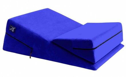Синяя подушка для секса из двух частей Liberator Wedge/Ramp Combo 