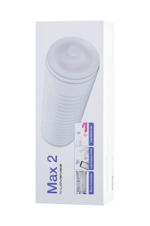 Белый мастурбатор Lovense Max 2 