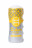 Мультирельефный мастурбатор MensMax Colors - Frill Yellow 