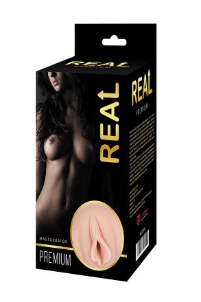 Реалистичный односторонний мастурбатор-вагина Real Women Dual Layer с двойной структурой 