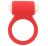 Красное эрекционное виброкольцо LIT-UP SILICONE STIMU RING 3 RED 