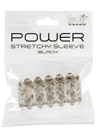 Дымчатая рельефная насадка POWER STRETCHY 