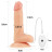 Женский страпон с вибрацией Vibrating Easy Strapon Set 7.0 - 18 см. 