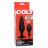 Черная анальная пробка с расширением COLT XXXL Pumper Plug with Detachable Hose - 16 см. 