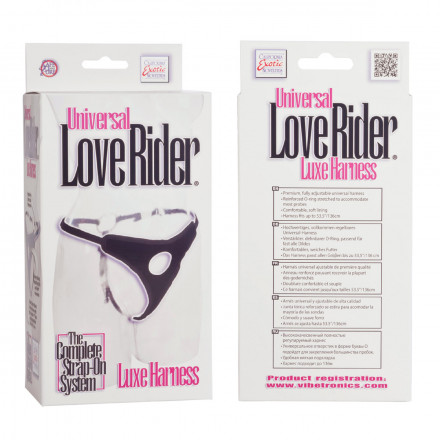 Трусы для страпона с универсальным креплением Universal Love Rider Luxe Harness 