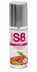 Смазка на водной основе S8 Flavored Lube со вкусом вишни - 125 мл.