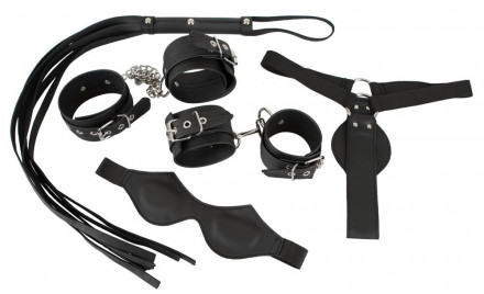 Бондажный набор Bondage Set в черном цвете 