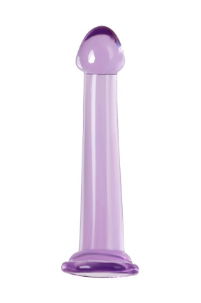 Фиолетовый фаллоимитатор Jelly Dildo S - 15,5 см. 