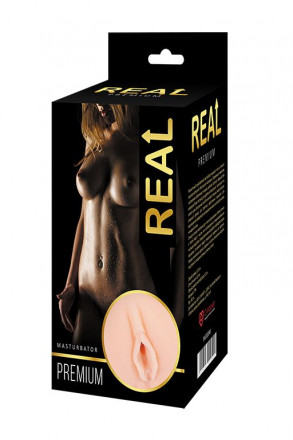 Односторонний мастурбатор-вагина Real Women Dual Layer с двойной структурой 