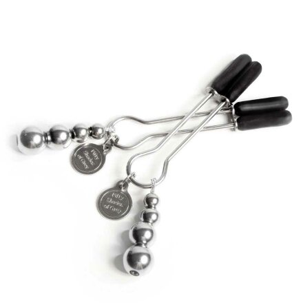 Металлические зажимы на соски Adjustable Nipple Clamps 