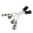 Металлические зажимы на соски Adjustable Nipple Clamps 