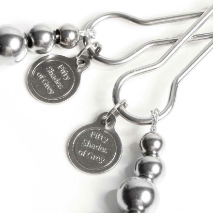 Металлические зажимы на соски Adjustable Nipple Clamps 