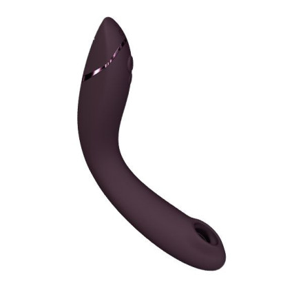Сливовый стимулятор G-точки Womanizer OG c технологией Pleasure Air и вибрацией - 17,7 см. 