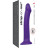 Фиолетовый фаллоимитатор-насадка Strap-On-Me Dildo Dual Density size L - 19 см. 
