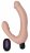 Безремневой страпон с вибрацией и пультом ДУ Rechargeable IJOY Strapless Strap on - 22 см. 