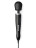 Черный вибратор Doxy Die Cast Wand Massager - 34 см. 
