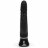 Черный хай-тек вибратор Greedy Girl Thrusting Rabbit Vibrator - 22,8 см. 
