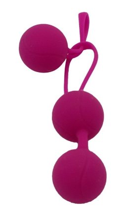 Ярко-розовый набор для тренировки вагинальных мышц Kegel Balls 