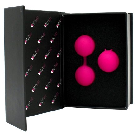 Ярко-розовый набор для тренировки вагинальных мышц Kegel Balls 