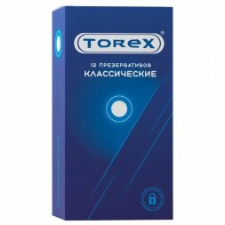 Гладкие презервативы Torex &quot;Классические&quot; - 12 шт.