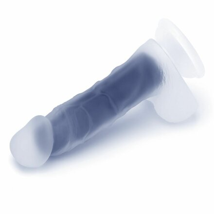 Черный фаллоимитатор-реалистик So Divine Black Juju Dildo - 19 см. 
