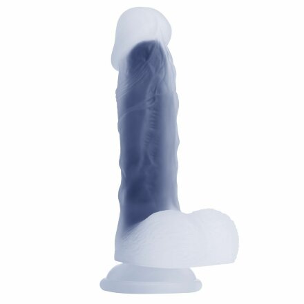 Черный фаллоимитатор-реалистик So Divine Black Juju Dildo - 19 см. 