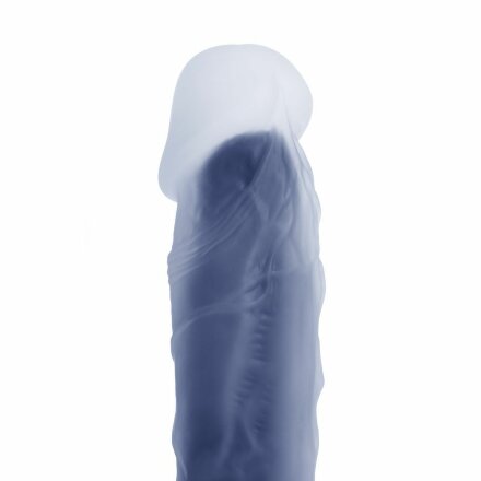 Черный фаллоимитатор-реалистик So Divine Black Juju Dildo - 19 см. 