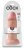Телесный фаллоимитатор King Cock 10&quot; Chubby - 25 см. 