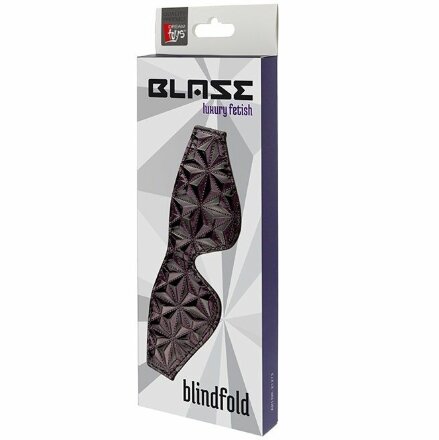 Фиолетово-черная маска BLAZE BLINDFOLD PURPLE 