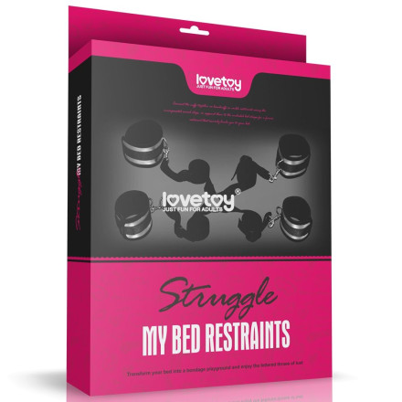 Набор для фиксации Struggle My Bed Restraints 