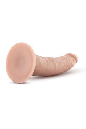 Телесный фаллоимитатор Dr. Skin 7 Inch Cock With Suction Cup - 19 см. 