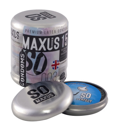 Экстремально тонкие презервативы MAXUS Extreme Thin - 15 шт. 