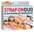 Телесный женский страпон с вагинальной пробкой Strap-On Duo - 15 см. 