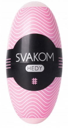 Набор из 6 розовых мастурбаторов Hedy 