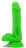 Зеленый фаллоимитатор 6 Inch Silicone Dual Density Cock with Balls - 15,24 см. 