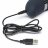 Тёмно-синий вибратор Oh My USB Rechargeable Rabbit Vibrator - 25,4 см. 