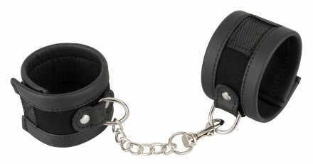 Черные наручники Handcuffs на цепочке 