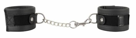 Черные наручники Handcuffs на цепочке 