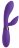 Фиолетовый вибратор-кролик #bestever Silicone Vibrator - 21,2 см. 