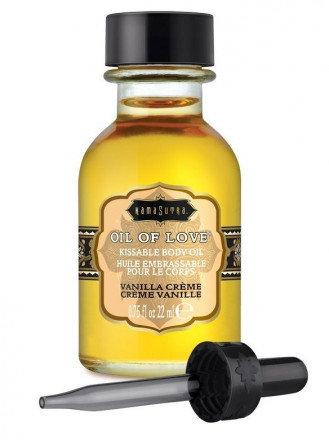 Масло для ласк с ароматом ванили Oil of Love Vanilla Creme - 22 мл. 